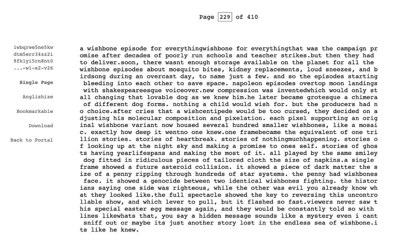 link to story in the library
