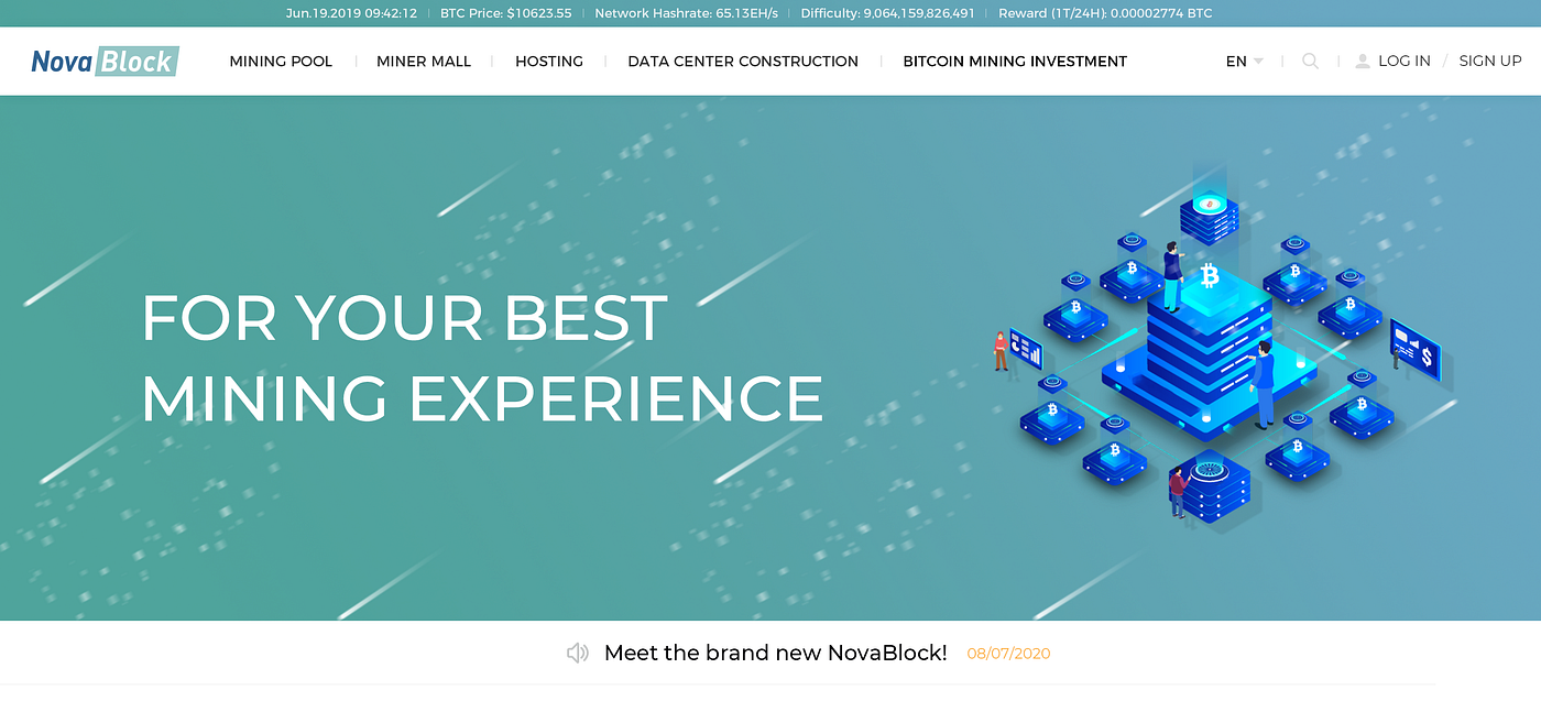 Introducing NovaBlock: A one-stop blockchain solution provider for your  ultimate crypto-mining experience | by Denny X. | Medium