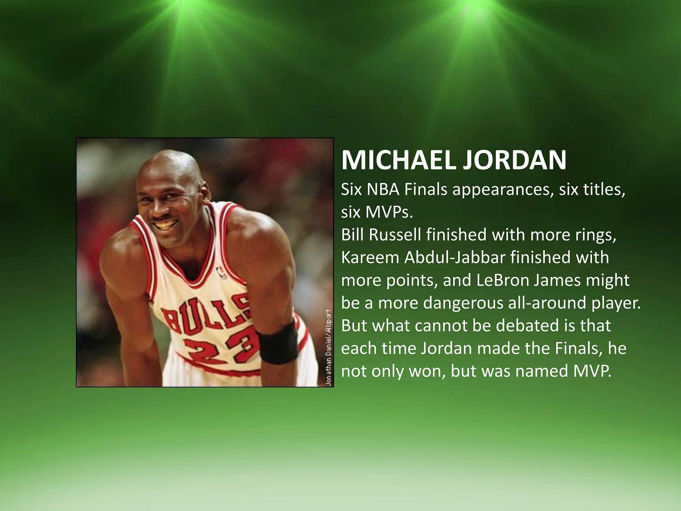 SPOTLIGHTS: MICHAEL JORDAN 🏀. Michael Jordan is an retired American… | by  Stage Spotlights | Medium