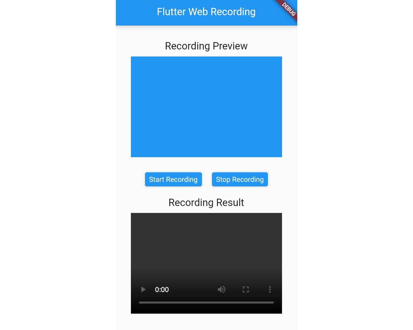 Create A Video Recording on Flutter Web | by Jessica Jimantoro | DKatalis |  Medium
