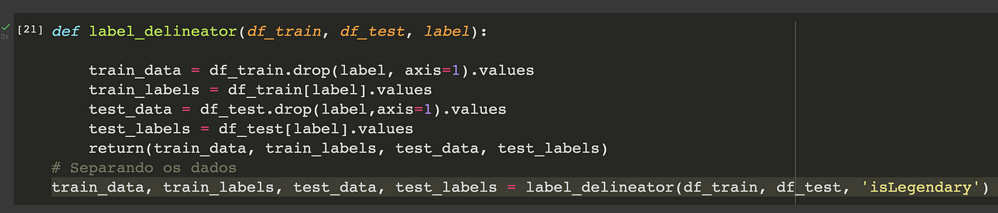 Utilizando o TensorFlow/Keras para prever pokemons lendários, by Alex  Santos