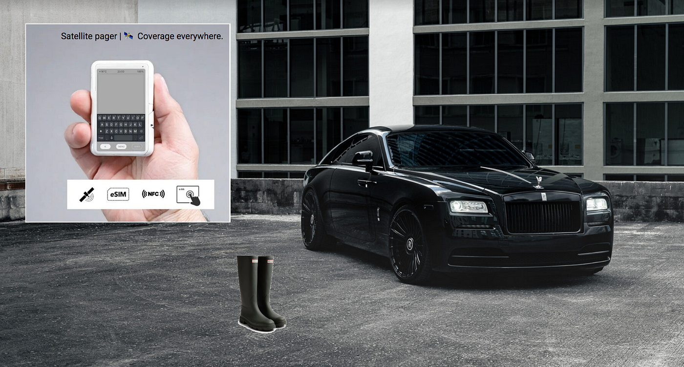 Rolls-Royce, kalosze Hunter i pager satelitarny — święta trójca miliarderów odciętych od świata
