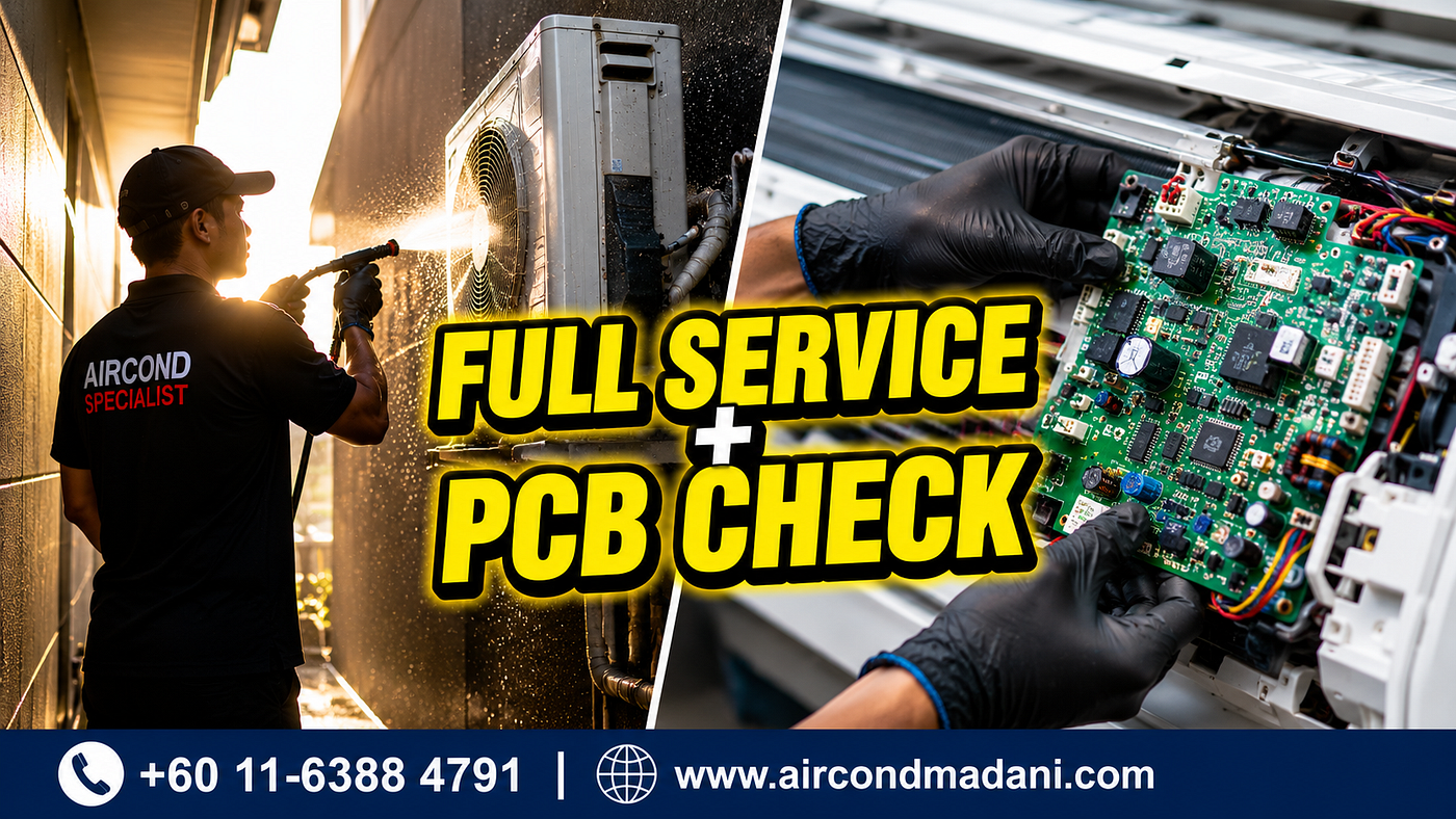 Why PCB Inspection Is The Most Overlooked Step In Aircond Servicing (And Why It Matters)
