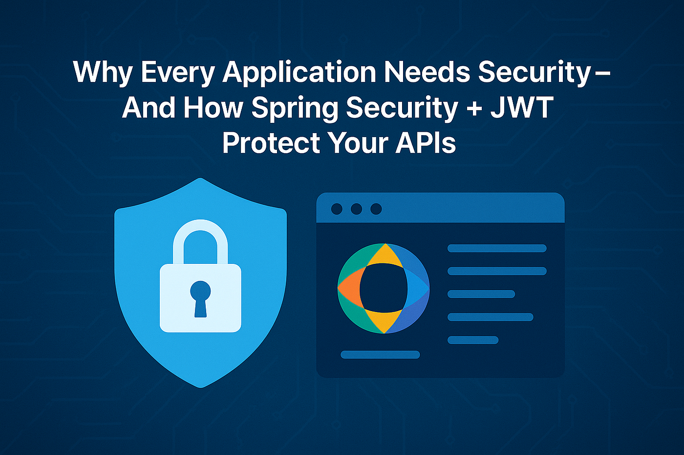 Why Every Application Needs Security — And How Spring Security + JWT  Protect Your APIs | by Ashok Reddy | Nov, 2025 | Medium