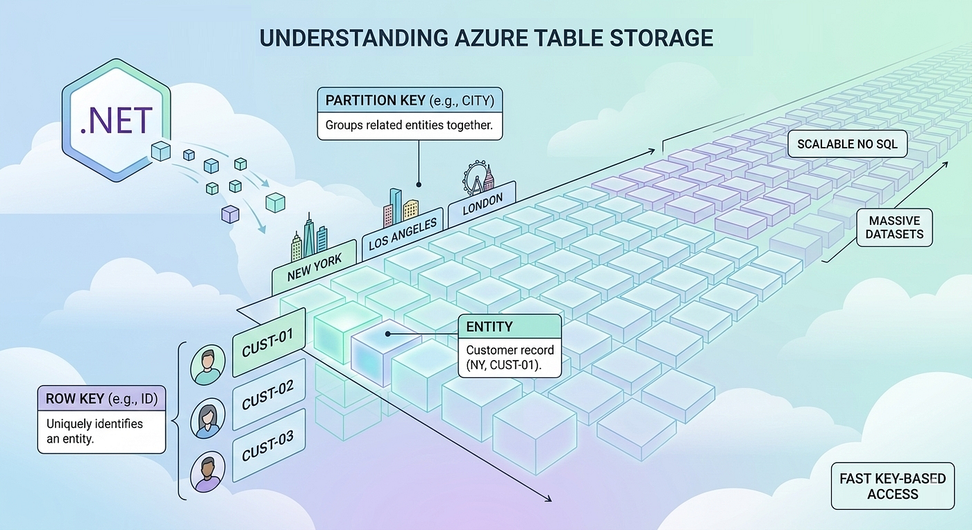 Azure Table Storage Operations in .NET – Beginner Guide