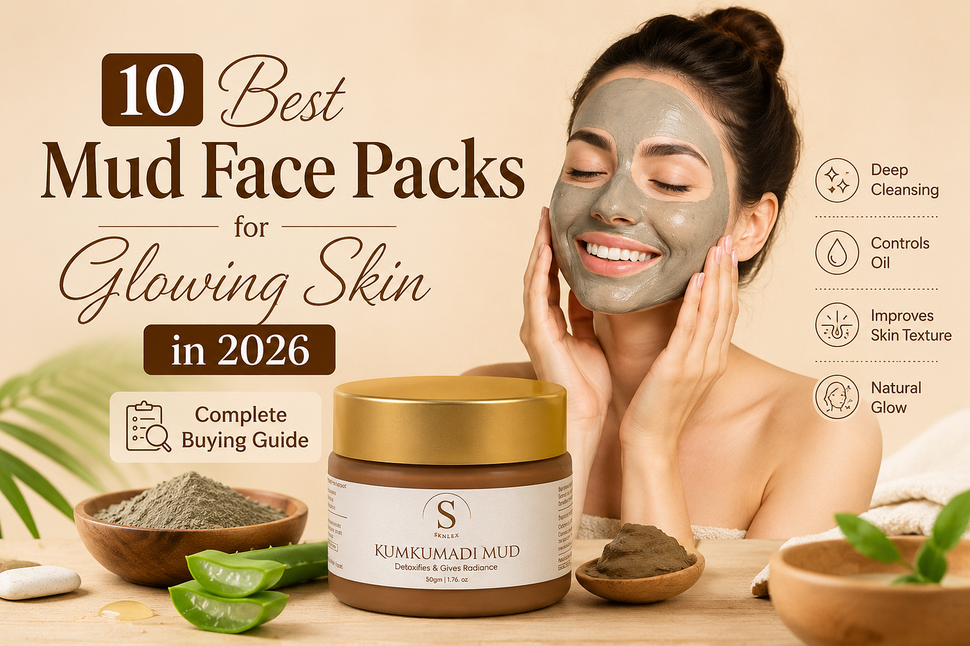 10 Best Mud Face Packs for Glowing Skin in 2026 (Complete Buying Guide)