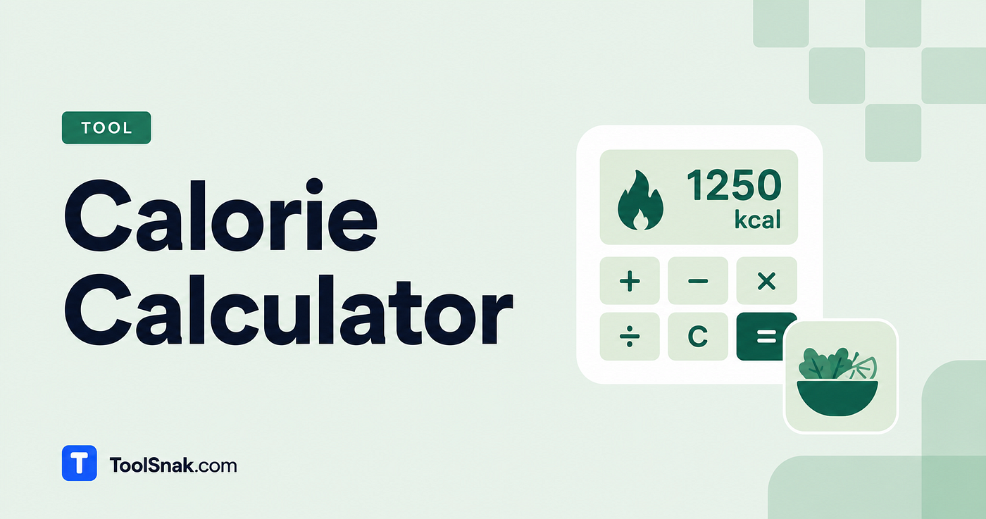 How Many Calories Should I Eat a Day? (Free Calorie Calculator + Full Guide)