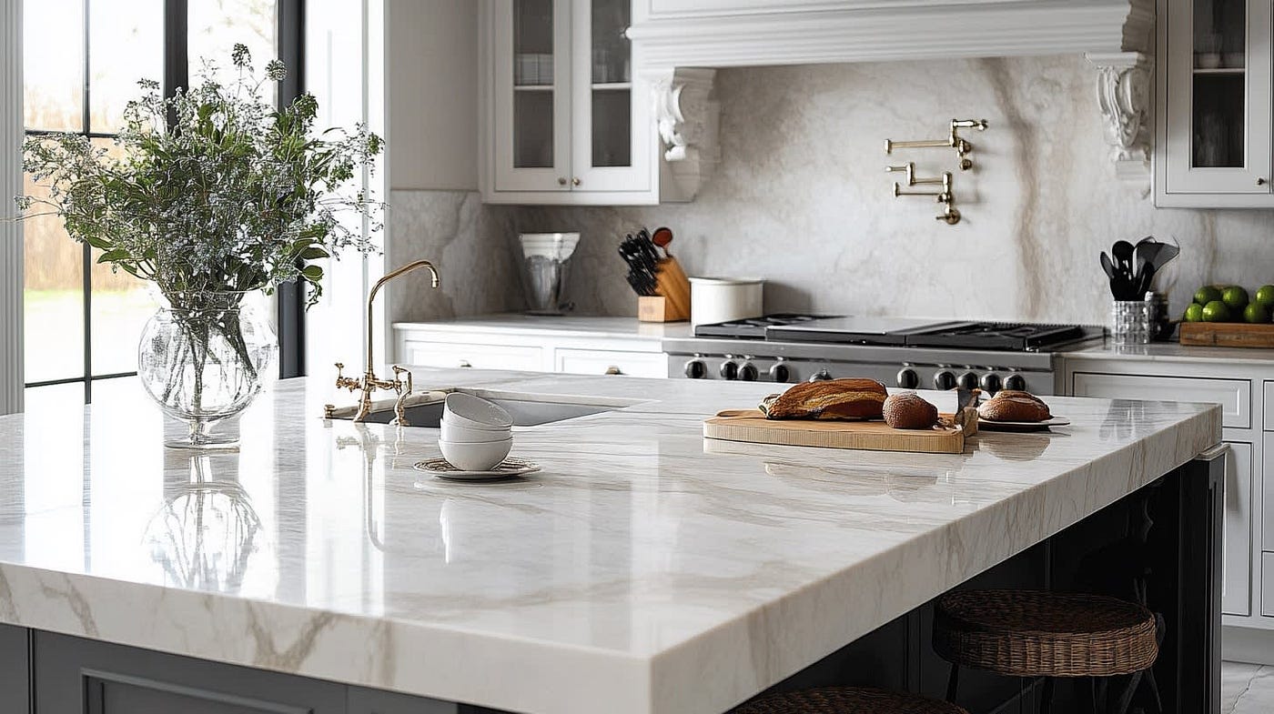 How Can Factory Direct Cabinets and Granite Help You Choose the Right Marble Slab?
