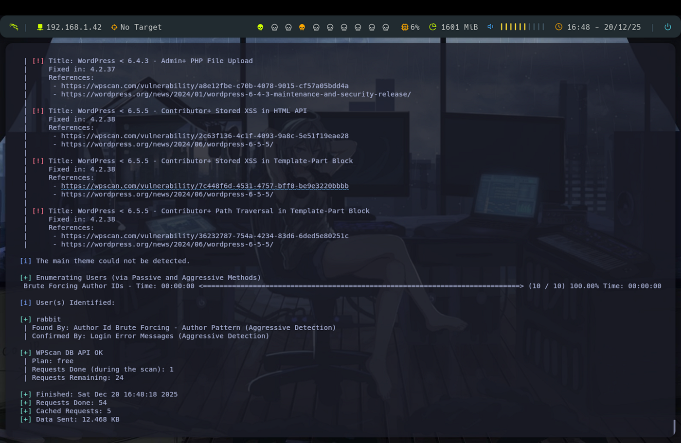 Enumeración Wordpress