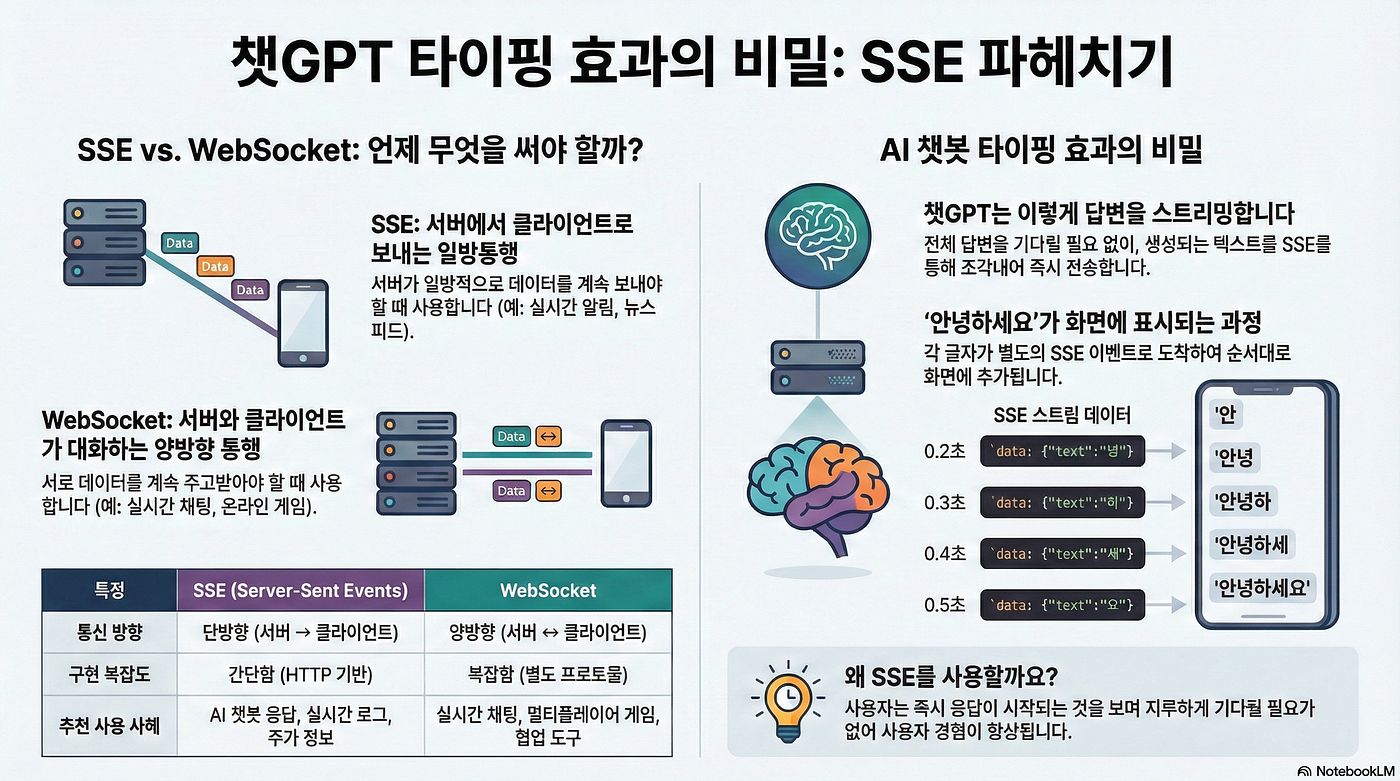 Spring WebFlux + SSE로 실시간 스트리밍 구현하기