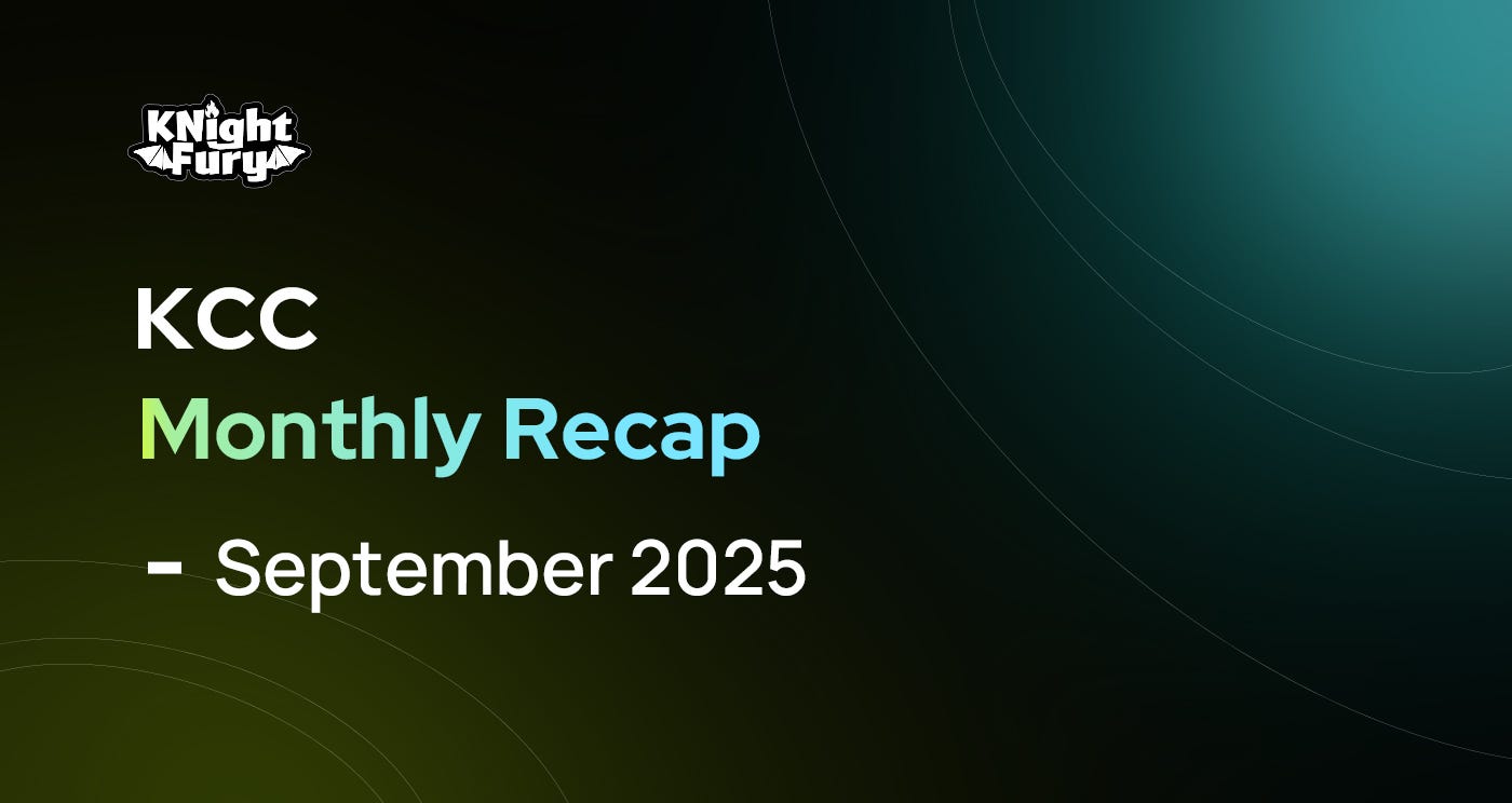 KNightFury Kaia Community Committee Monthly Recap —September , 2025