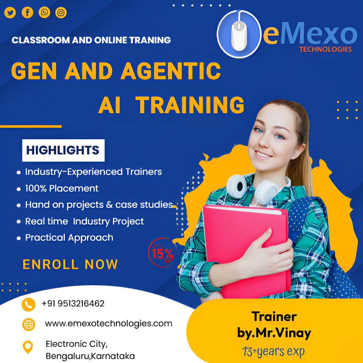 Best Gen AI Course in Electronic City Bangalore: A Career-Focused Guide to Generative AI Training…