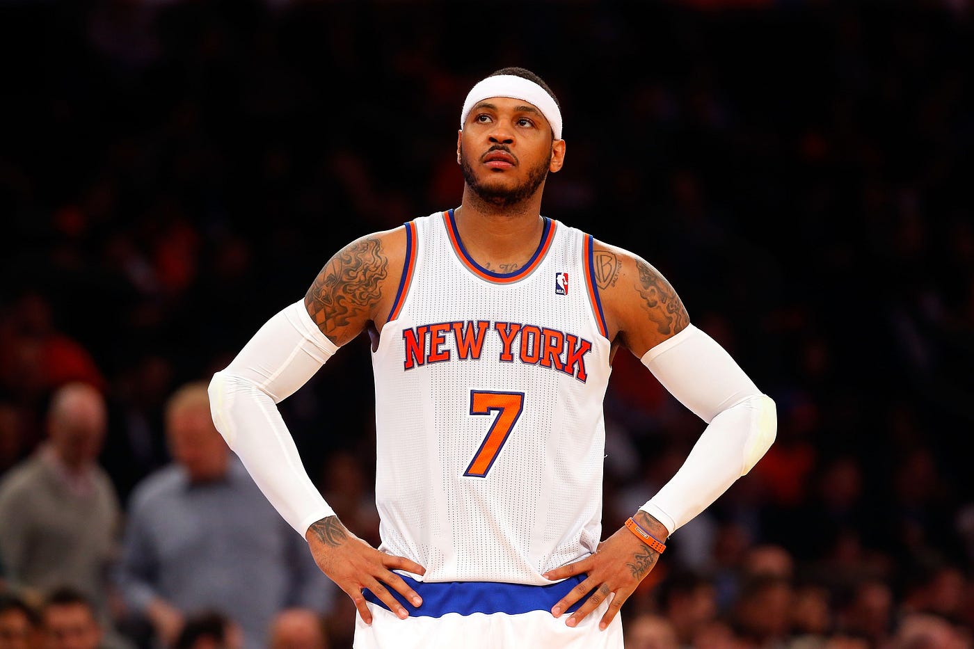 Carmelo Anthony will stay with the Knicks