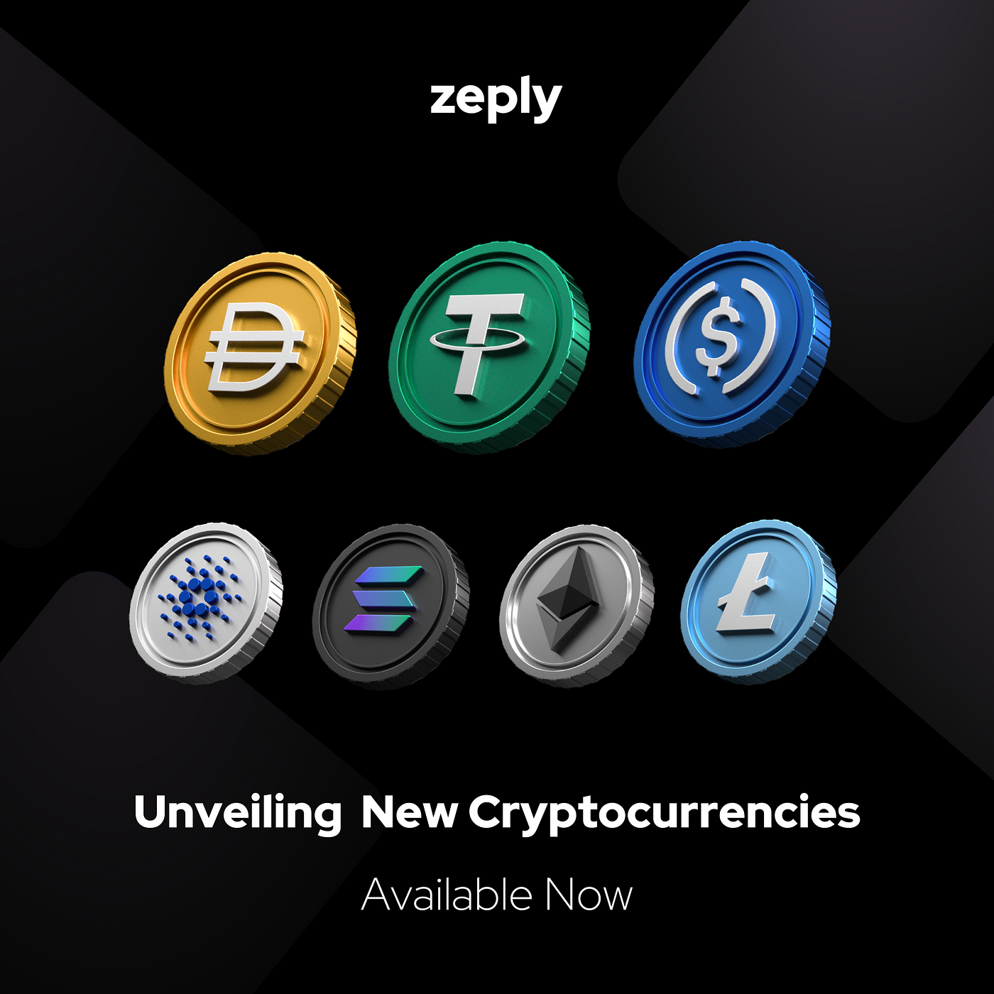 Expanding Our Crypto Horizon: New Listings Now Available on Zeply! | by  Zeply Wallet, Exchange and Crypto Visa Card | Medium