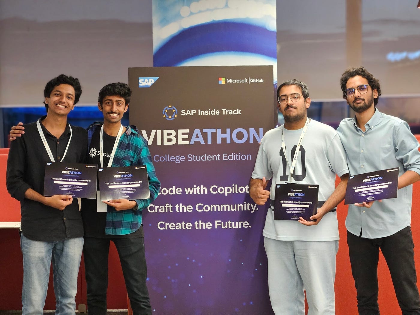 How GitHub Copilot Let Us Ship the SIT Vibeathon MVP in 6 Hours | by  Taufeeq Riyaz | Medium