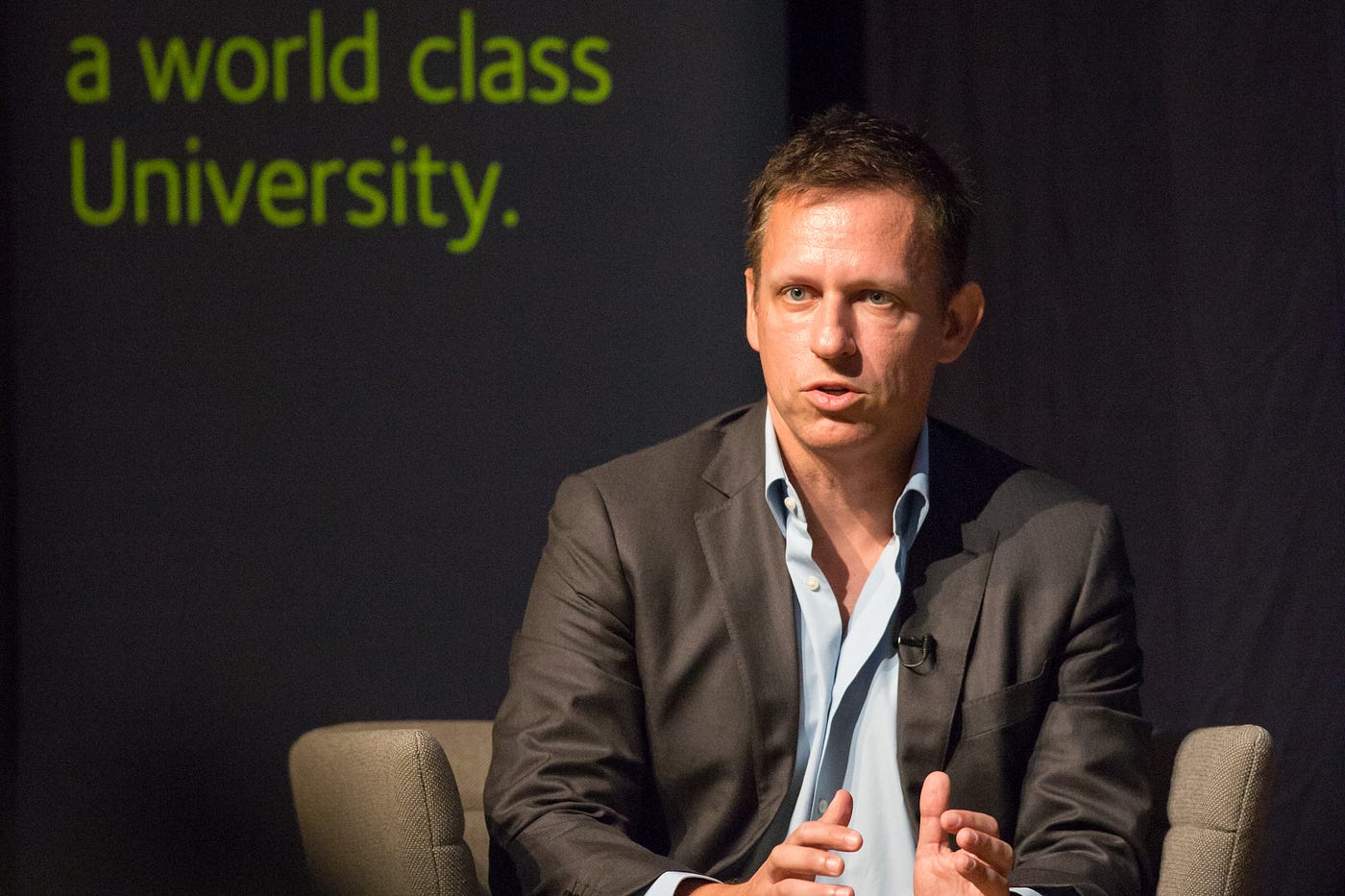 Teppo Felin in Conversation with Peter Thiel at Saïd Business School | by  Saïd Business School | Medium