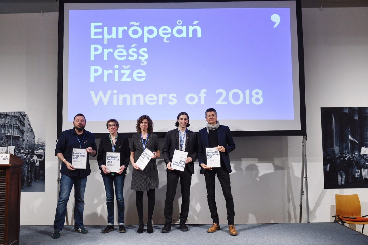 Looking for the next winners of the European Press Prize ! | by European  Press Prize | Medium