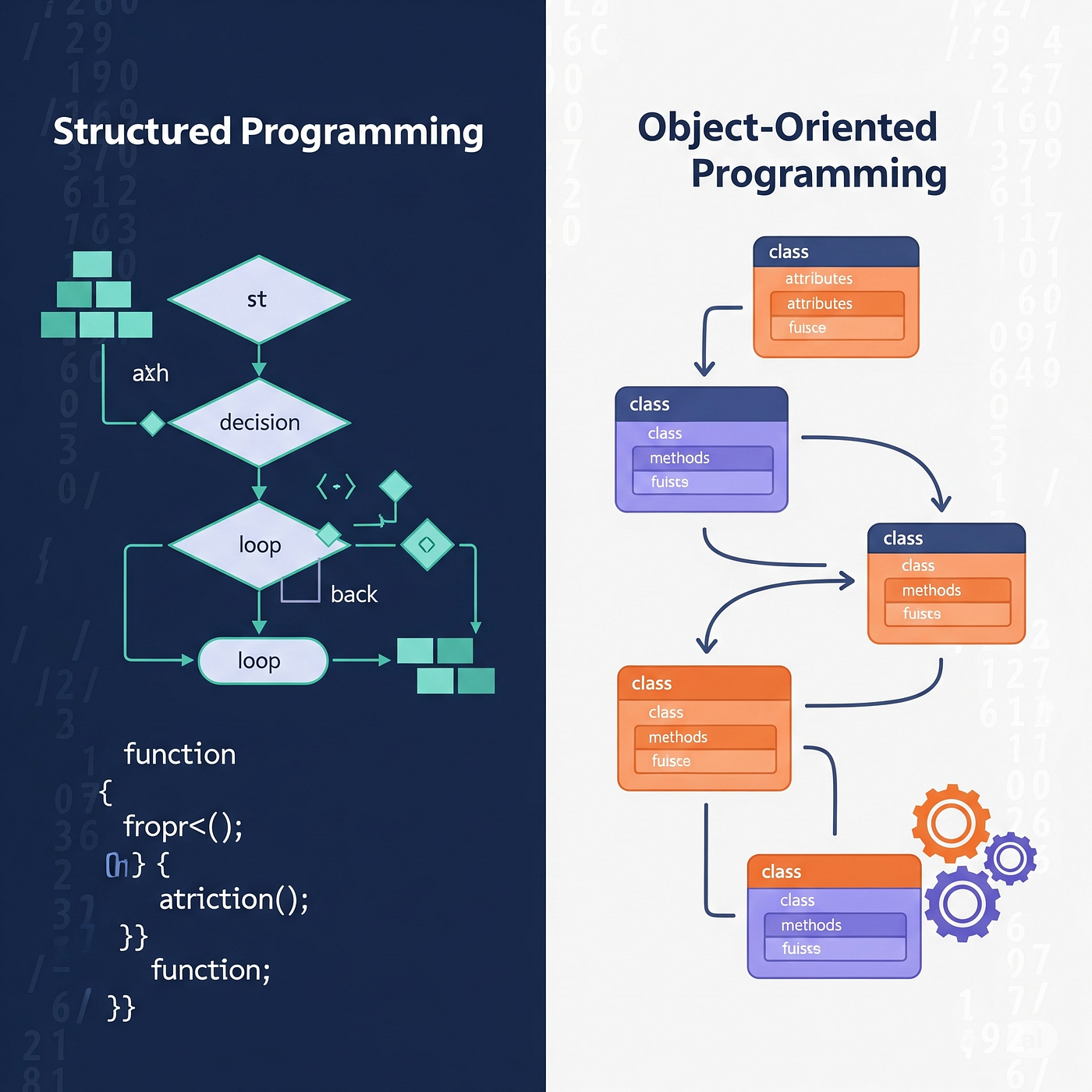 Programação Estruturada e Programação Orientada a Objetos