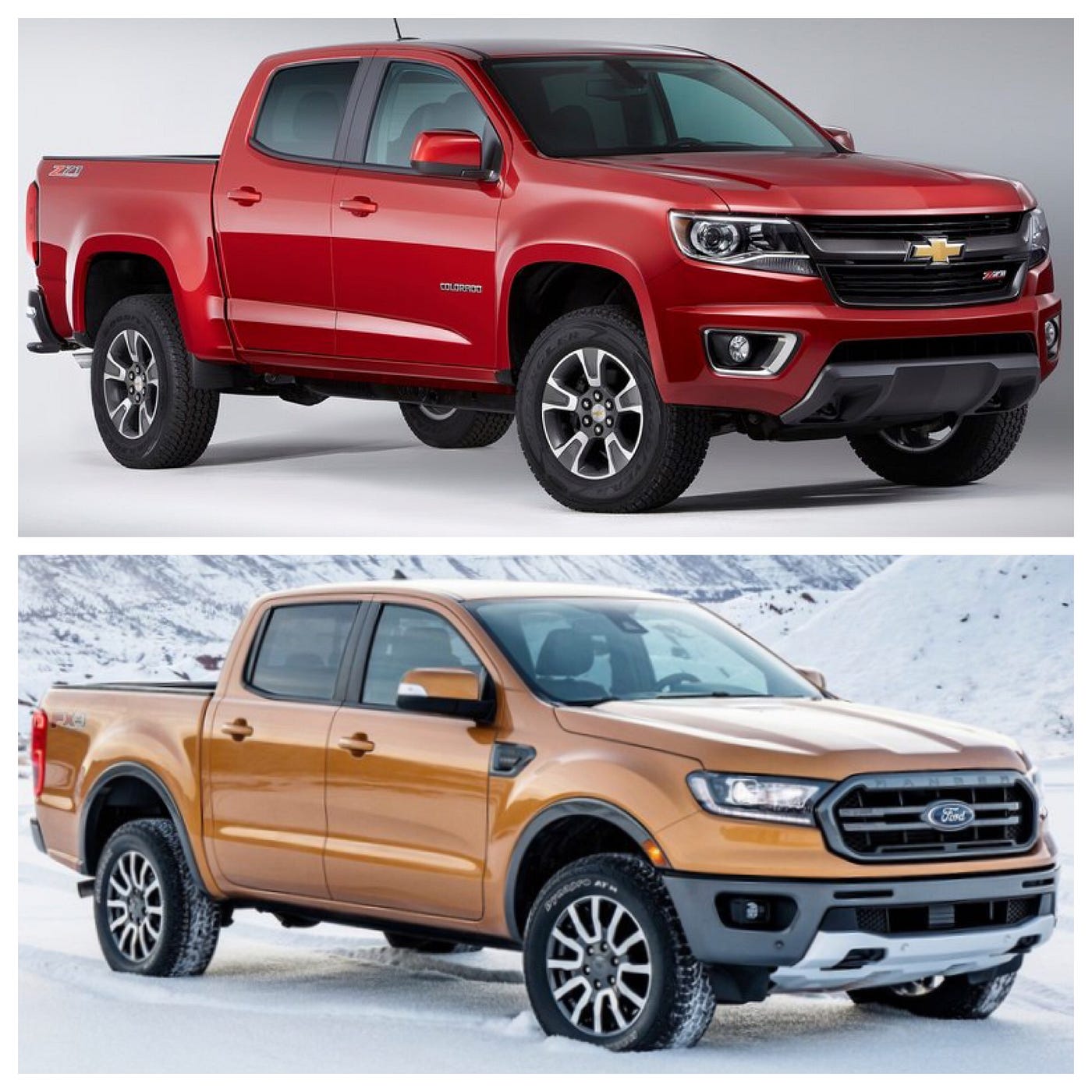 Chevy Colorado Versus Ford Ranger Collection 80+ Images & 6 Videos