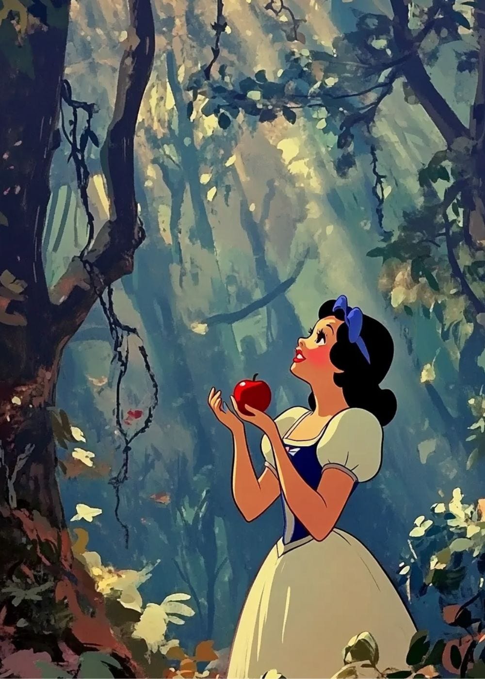 Classic Snow White in Early Disney Style