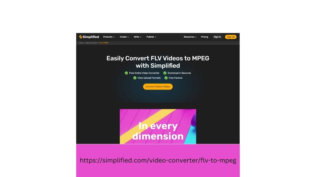 FLV to MPEG Converter — Free Online Tool by Simplified | by Flv To Mpeg  Online | Jan, 2024 | Medium