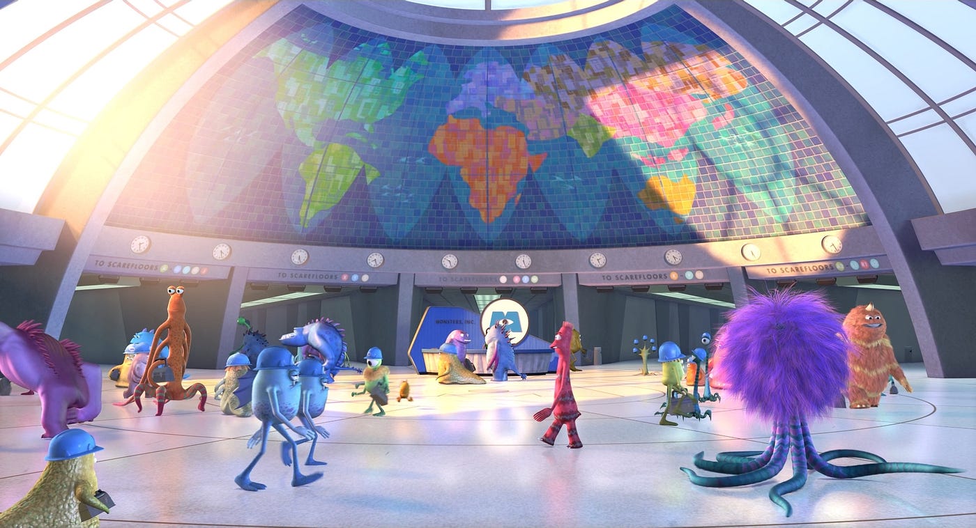 Monsters, Inc. in Monsters, Inc. (2001) - Aleksey Busygin - Medium