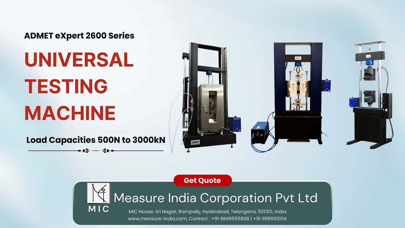 ADMET eXpert 2600 Series Universal Testing Machine for 2024