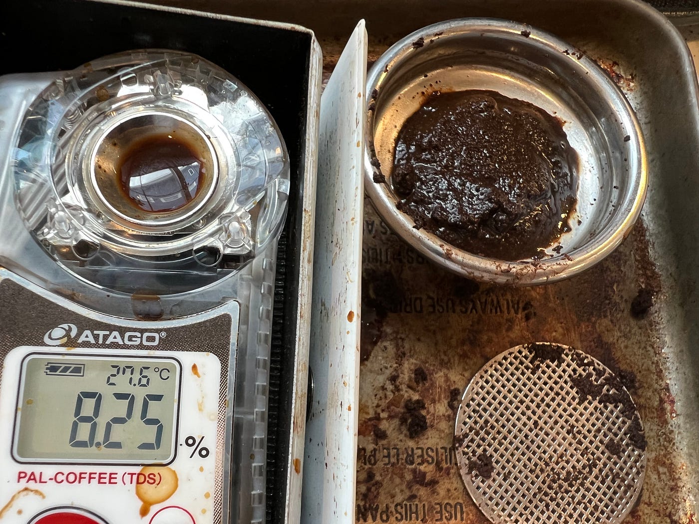 Salami Espresso Shots. Another look at extraction throughout…, by Robert  McKeon Aloe