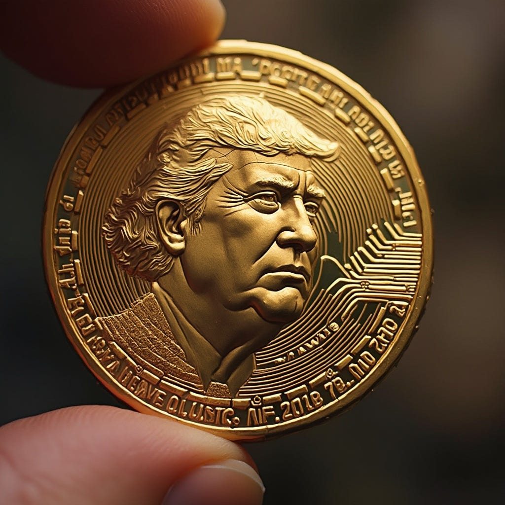 TRUMP Coin May Have Temporarily Hurt Crypto, but All Is Not Lost | by Toby  Hazlewood | DataDrivenInvestor
