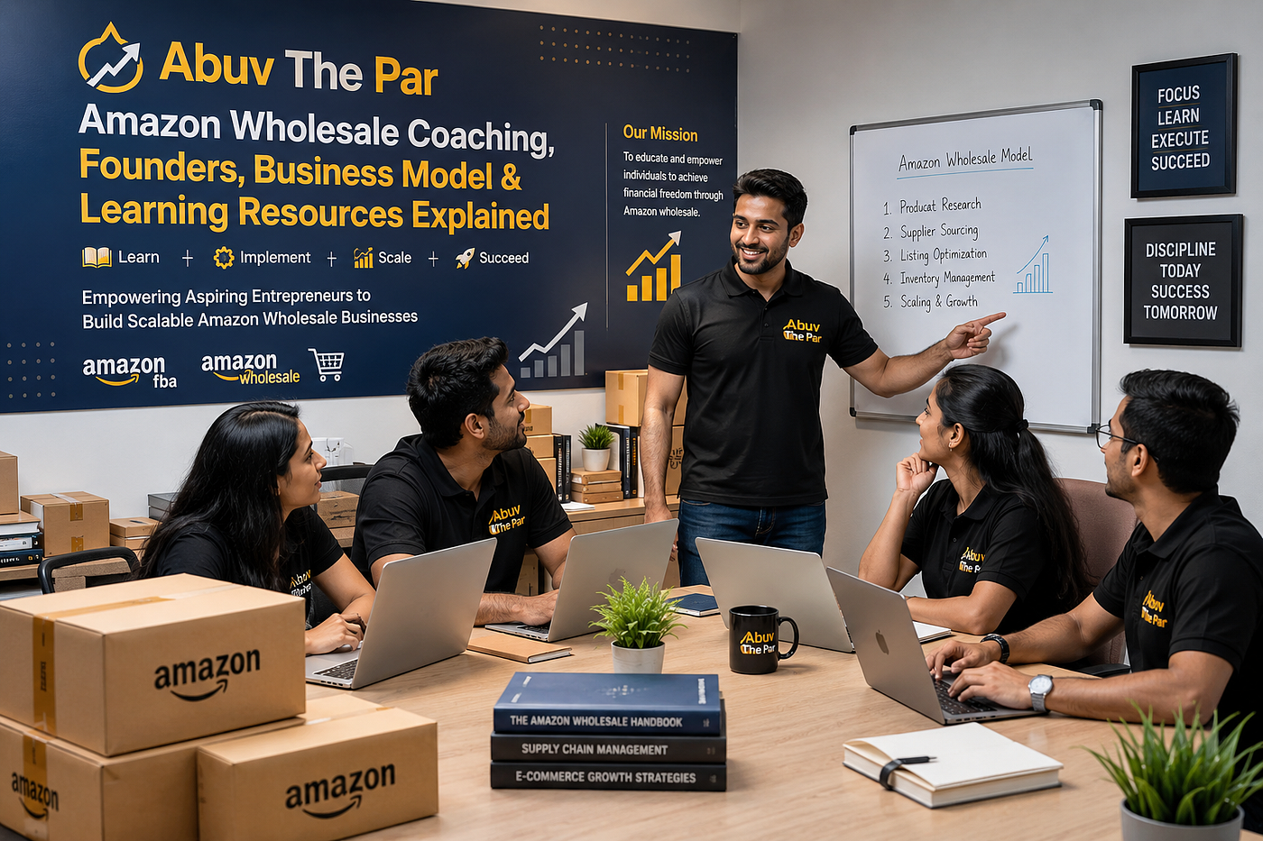 Abuv The Par: Amazon Wholesale Coaching, Founders, Business Model
