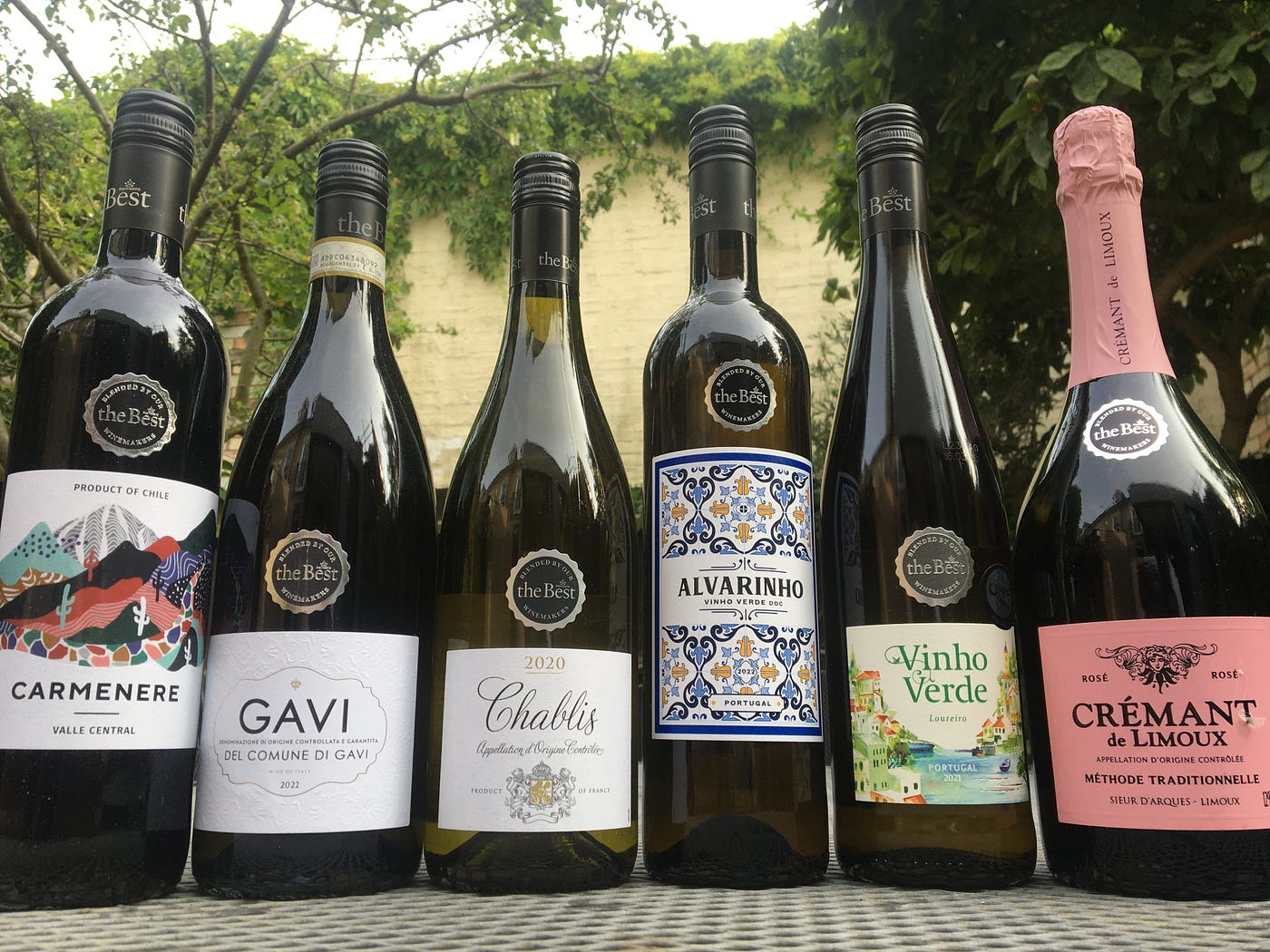 Six Summer Wines from Morrisons