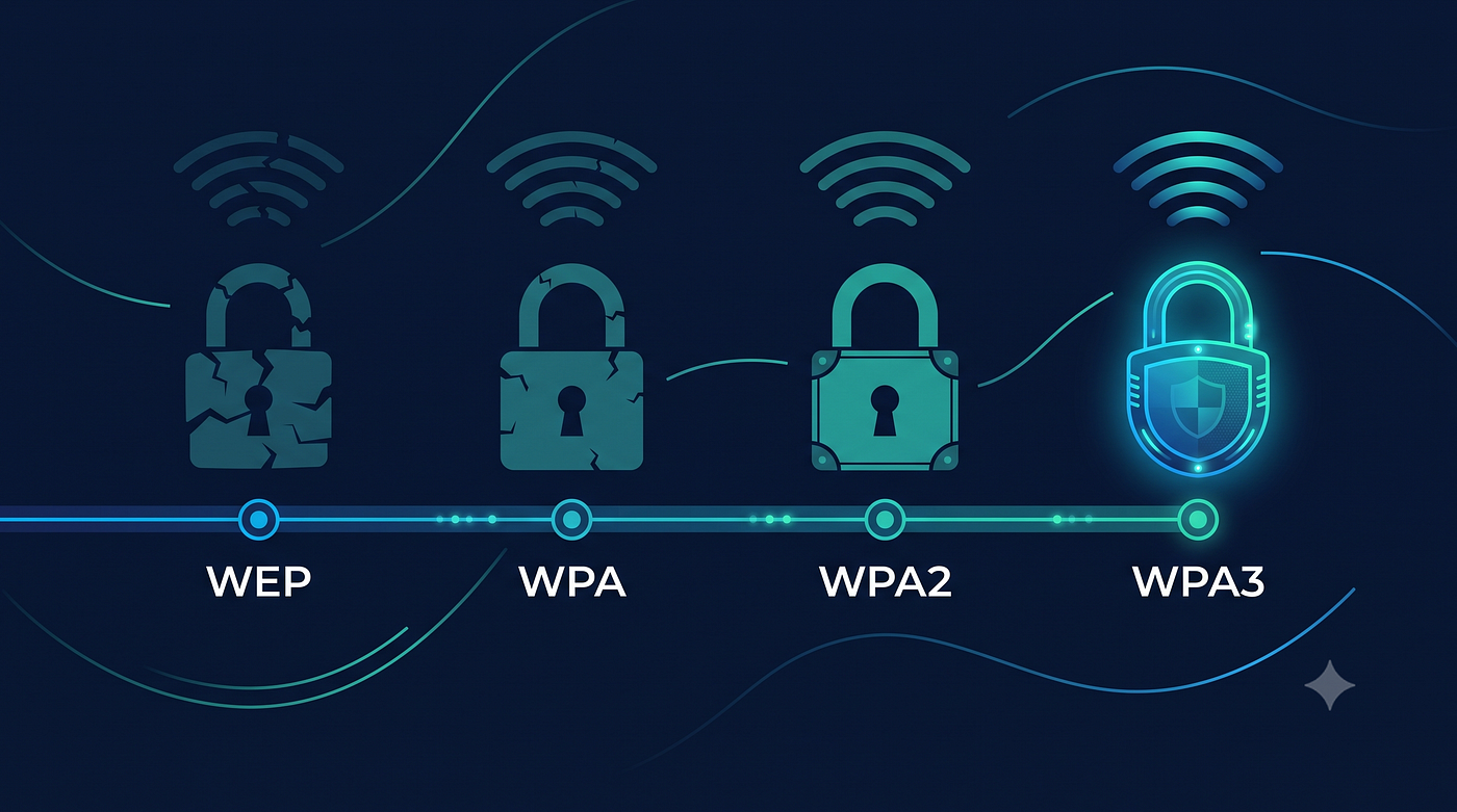 WEP'ten WPA3'e: Wi-Fi şifrelemesi neden defalarca kırıldı?