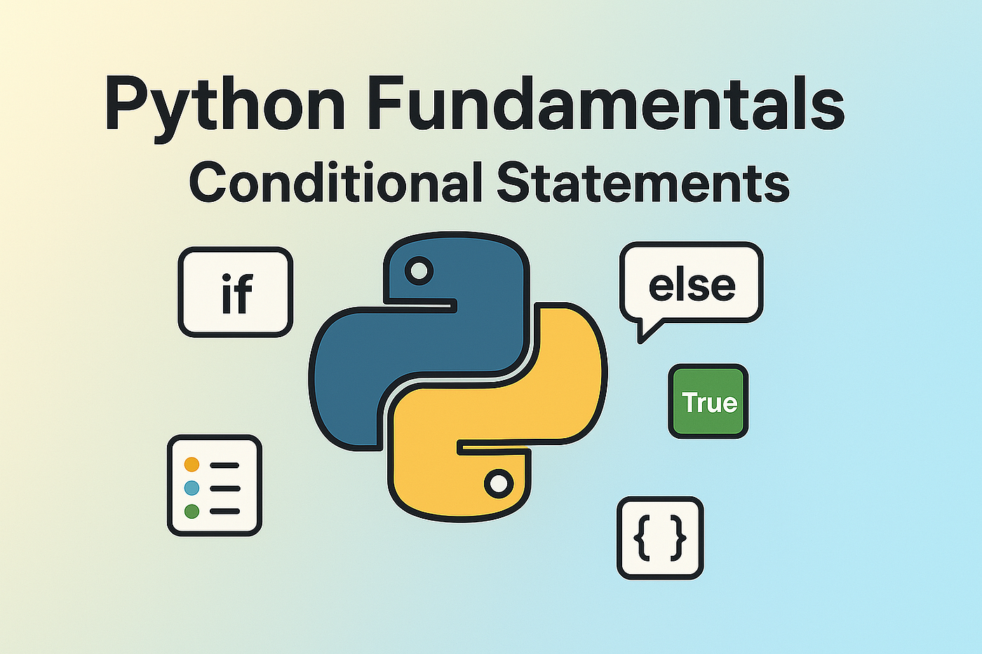 Python Conditional Statements: Refreshing the Fundamentals