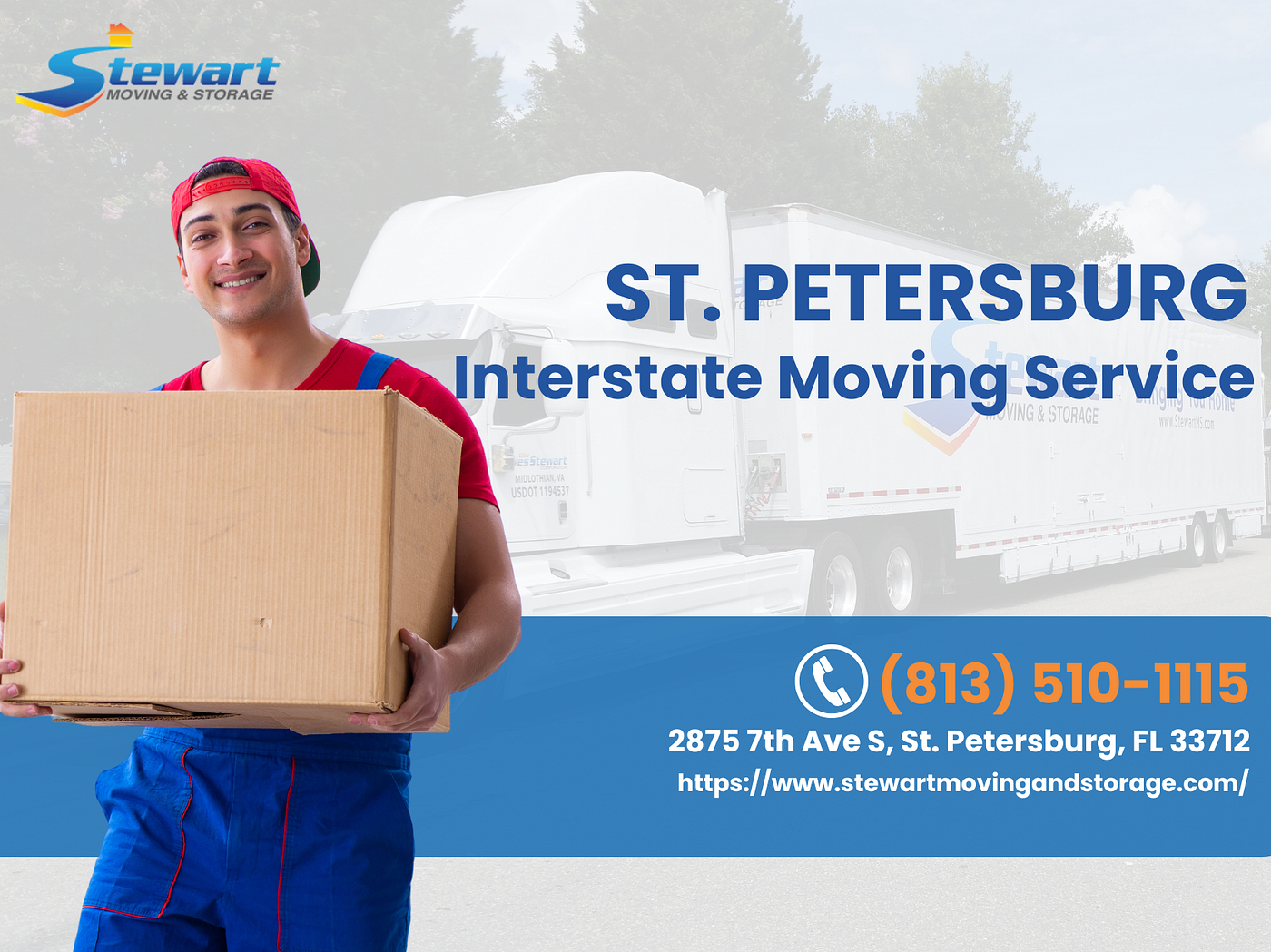 Movers in St. Petersburg, FL: Professional Moving Services from Stewart Moving & Storage