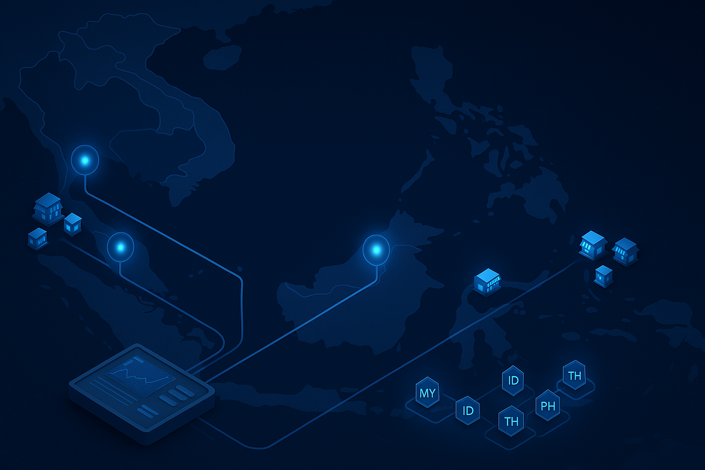 Local Residential Proxy Routes for Shopee, Lazada, and SEA Multi-Store Operations