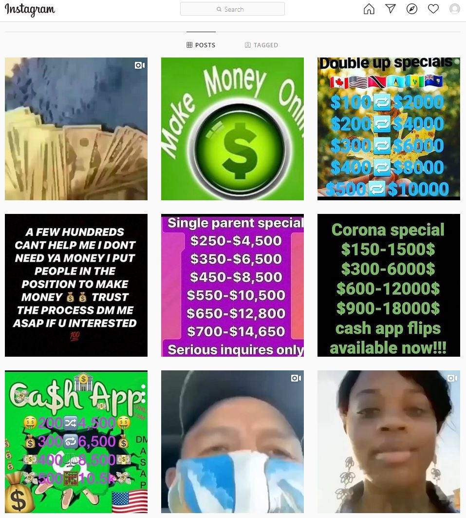 Social media cash flipping scam disproportionately targets people of color  and single parent families | by BitcoinFAQ | Medium