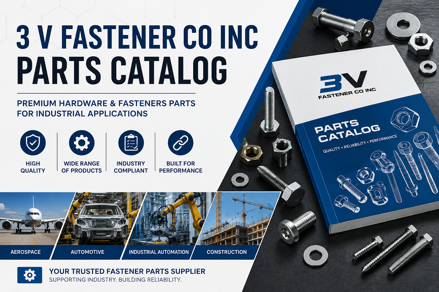 3 V Fastener Co Inc Parts Catalog for Industrial Hardware