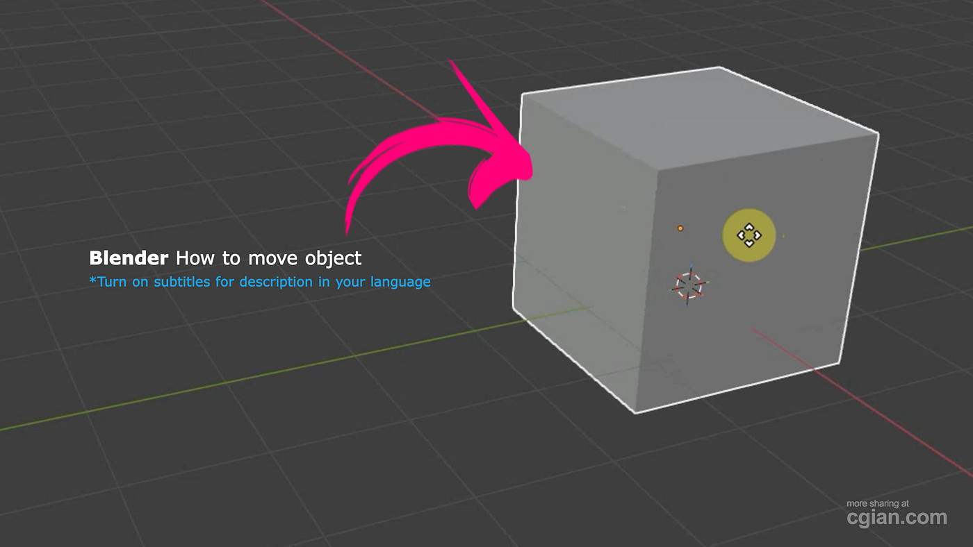 How to move objects in Blender (no, seriously, it’s easy)