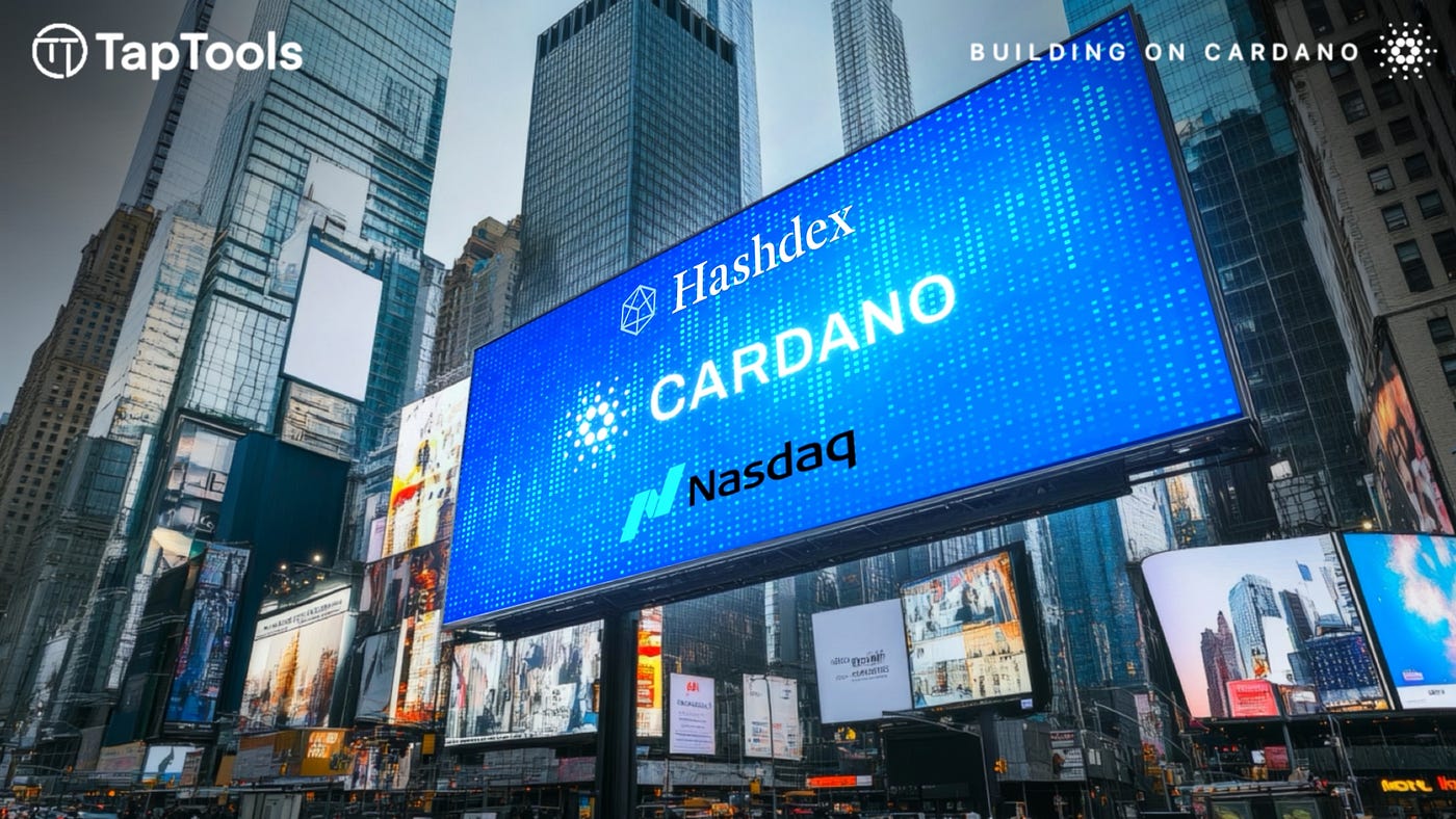 Cardano Added to NASDAQ CRYPTO ETF | by Tap In With TapTools | Tap In With  TapTools | Medium