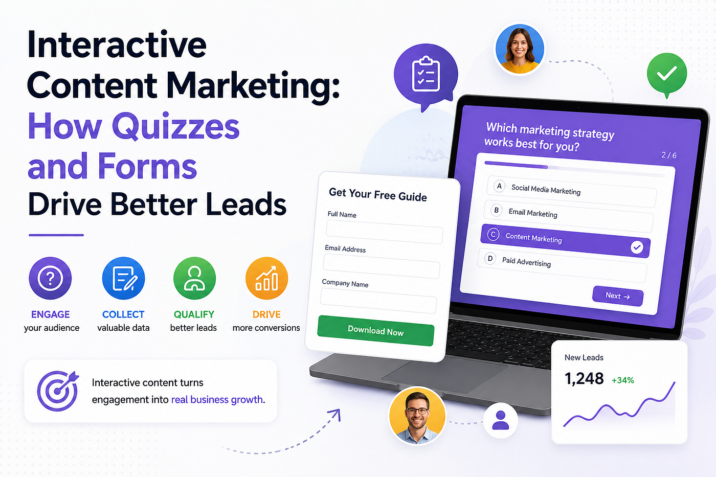 Interactive Content Marketing: How Quizzes and Forms Drive Better Leads