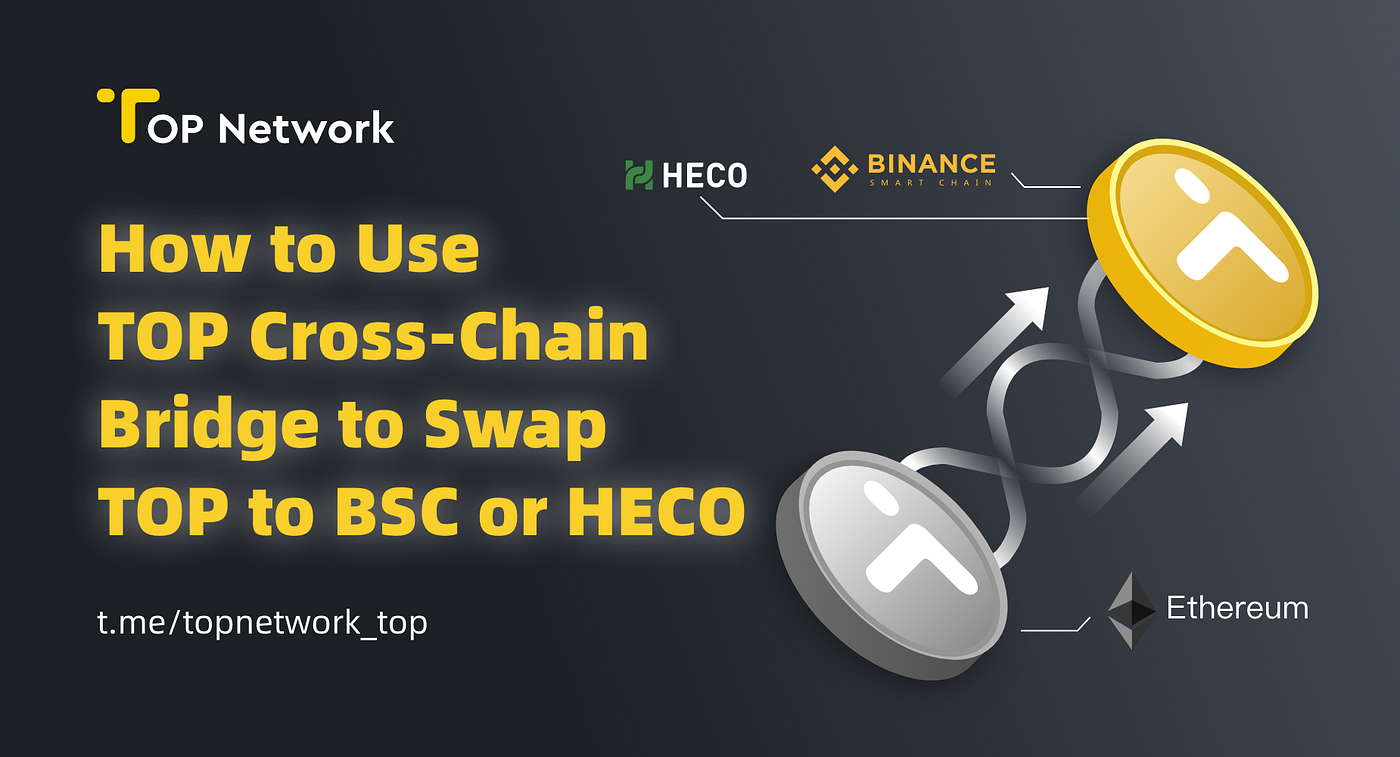 How to Use TOP Cross-Chain Bridge to Swap TOP to BSC or HECO | by TOP AI  Network Official | TOP AI Network | Medium