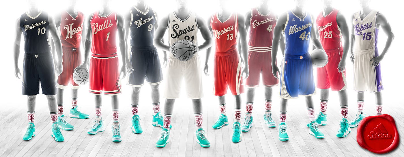 Finally, NBA's Christmas Day Uniforms Find Comfort And Joy | by Sandy Dover  | The Cauldron