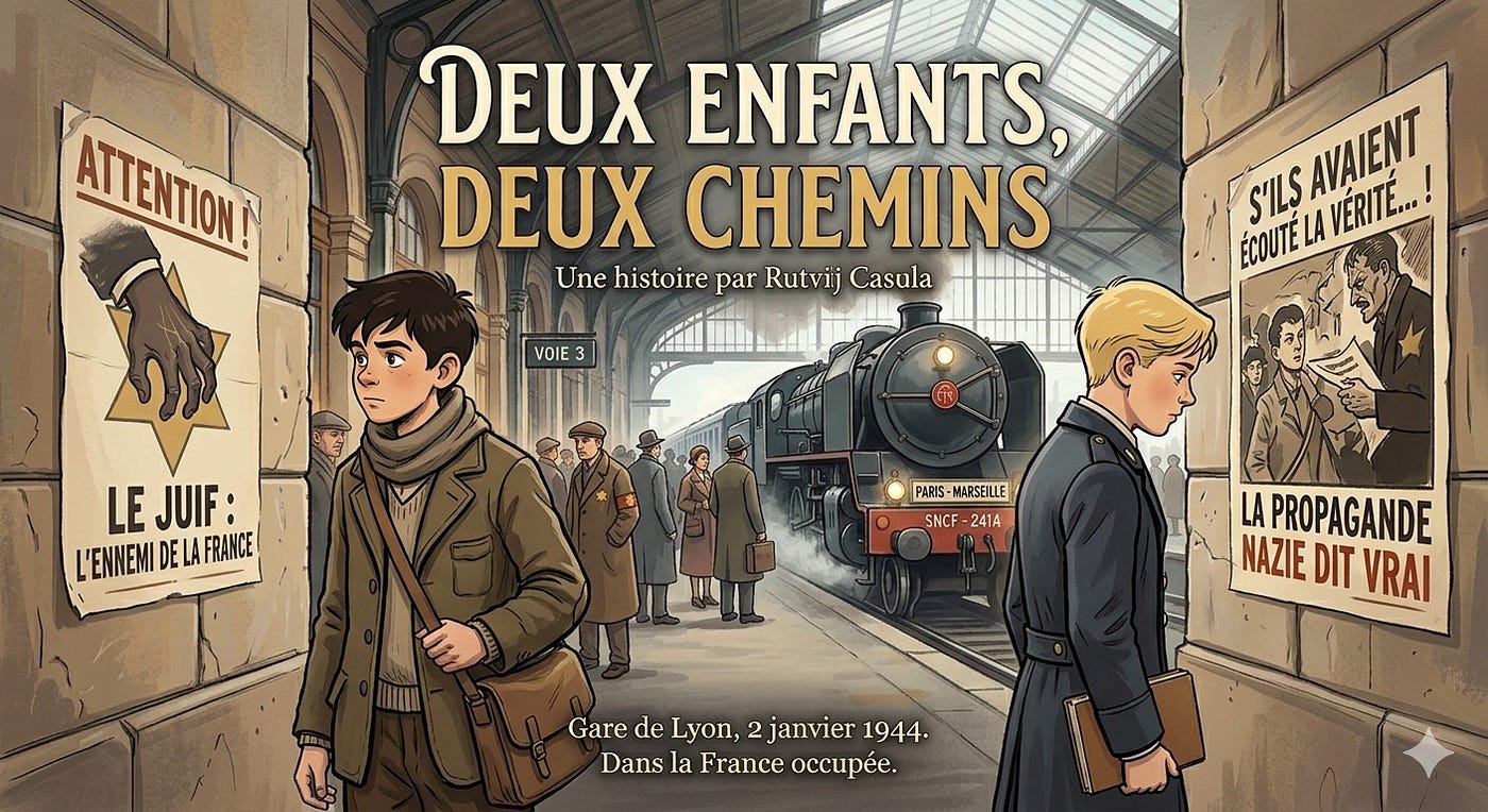 Deux Enfants, Deux Chemins