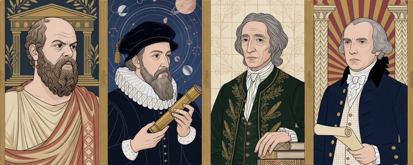 Eurasian Arc of Cultural & Moral Evolution: Axial Age, Renaissance, Enlightenment, & American Era