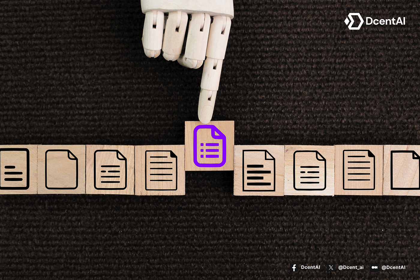 Using Decentralized AI for Secure Document Authentication