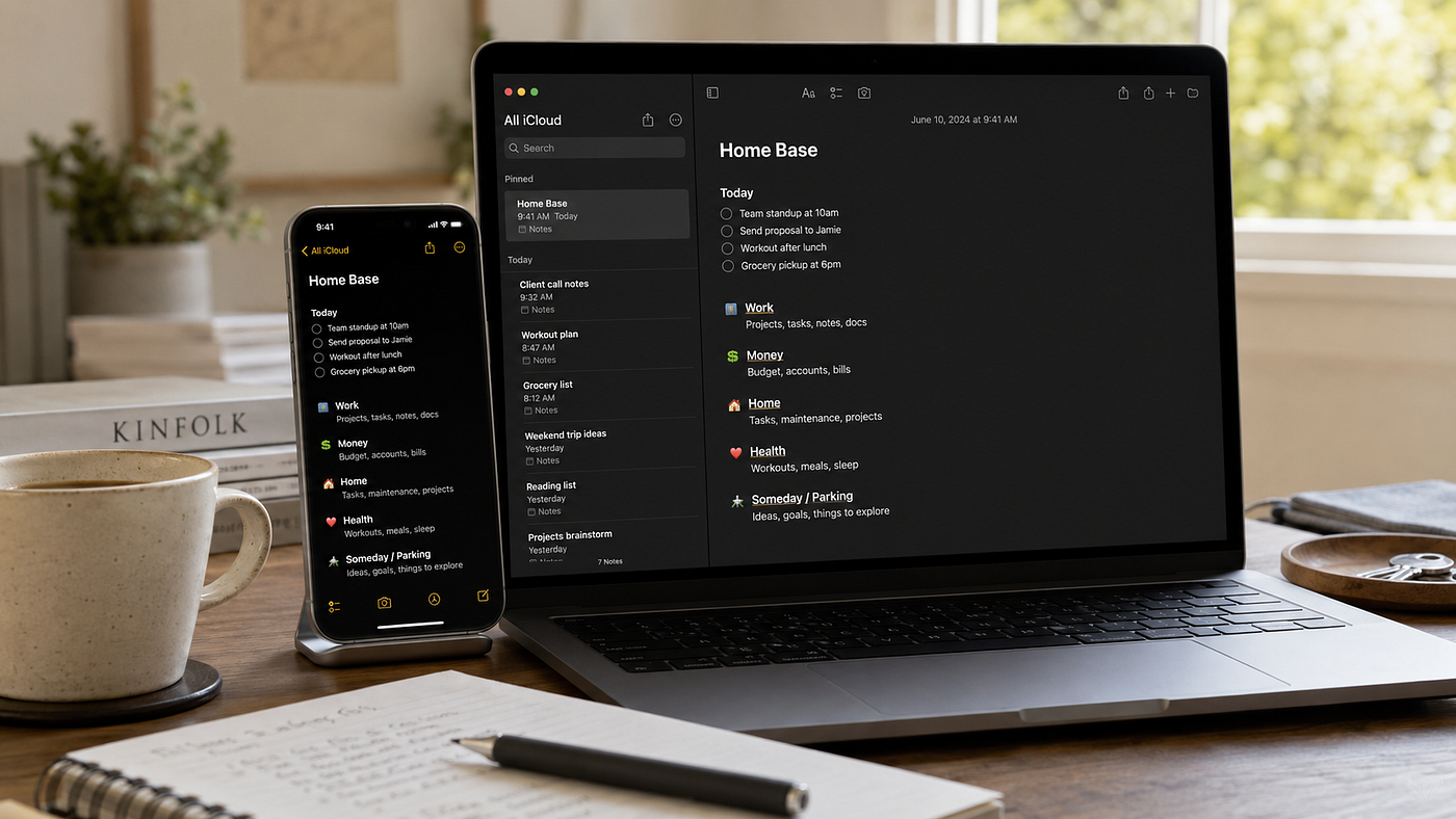 One Apple Note Runs My Whole Life. Here’s Exactly How to Build It.