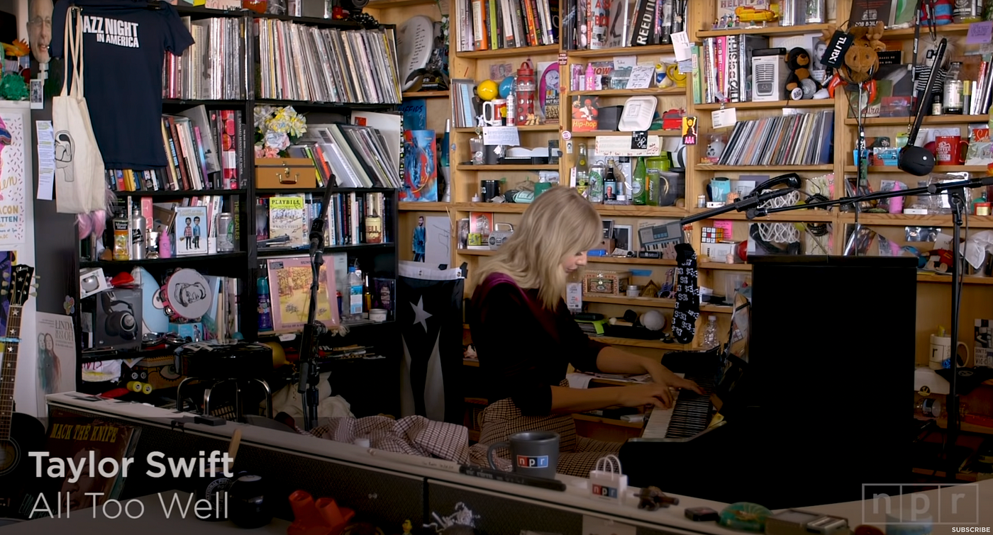 A Rhetorical Analysis of Taylor Swift's Tiny Desk Concert | by