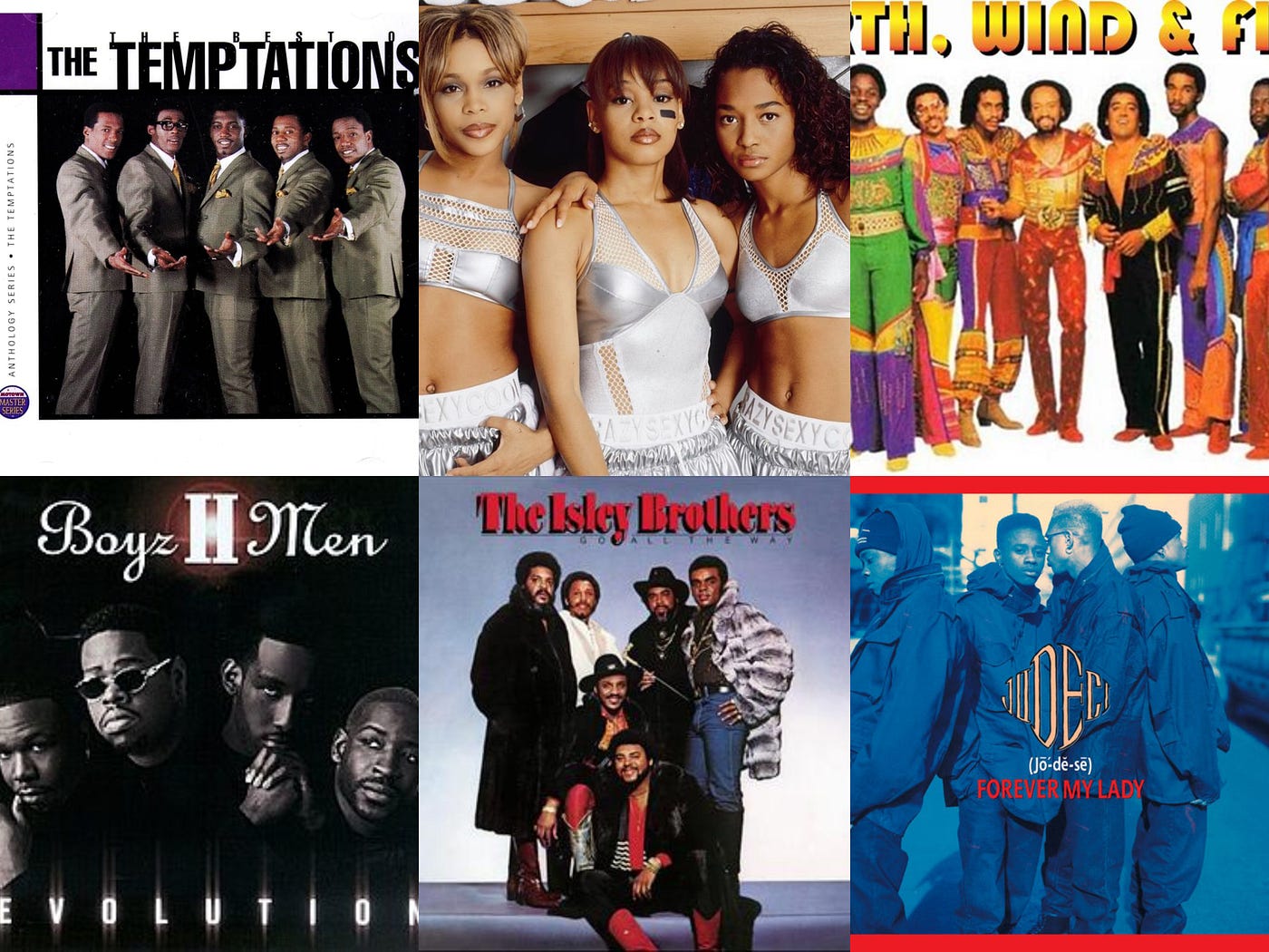 Music: The Top 20 R&B and Soul Groups Of All Time | by DAR Sports