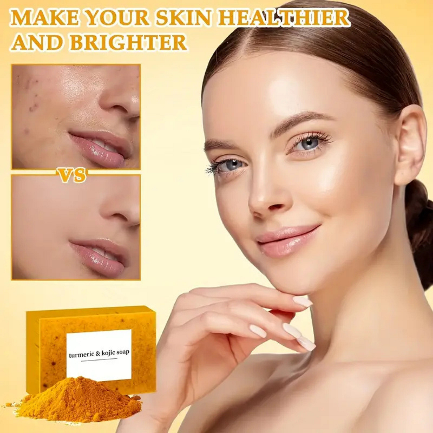 Sublimez votre peau cet hiver avec le savon au curcuma et citron