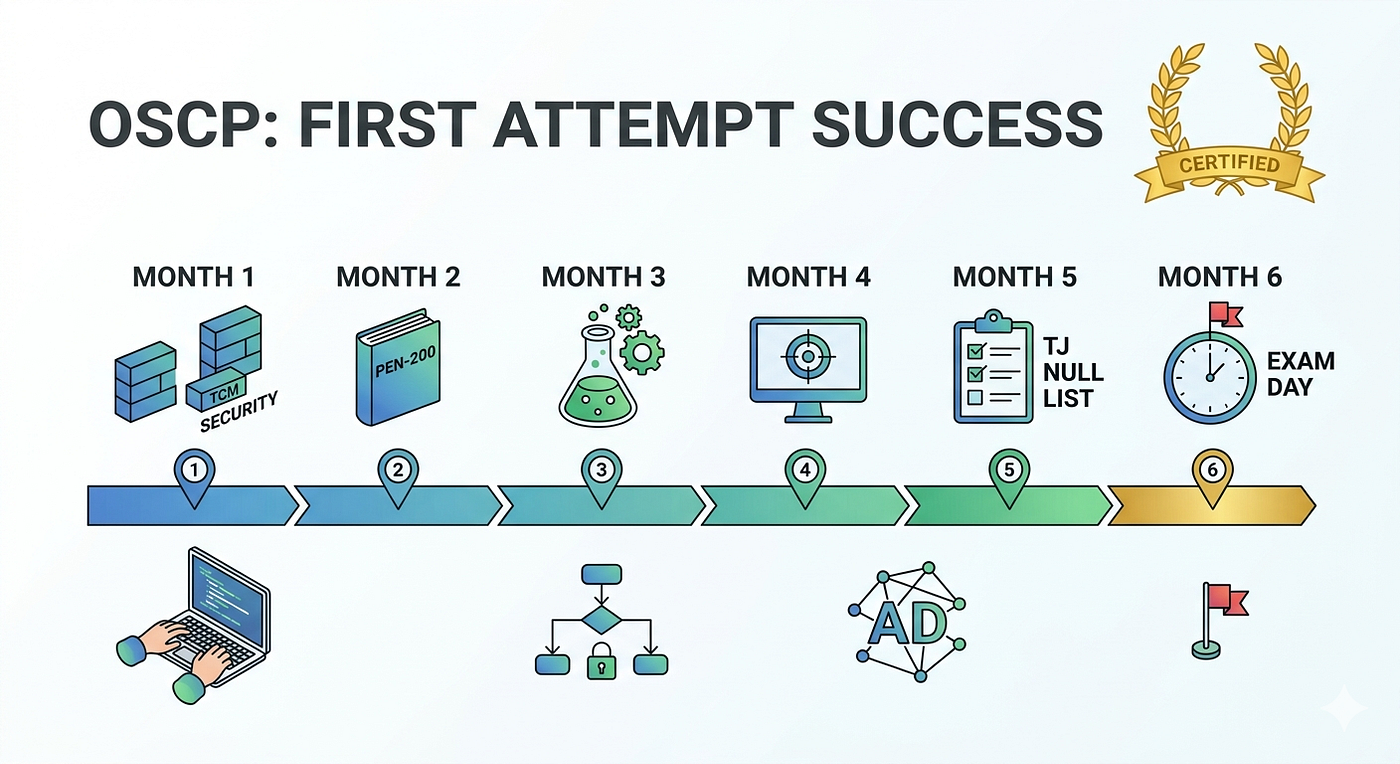 🏆 I Passed the OSCP on My First Attempt - My Study Plan